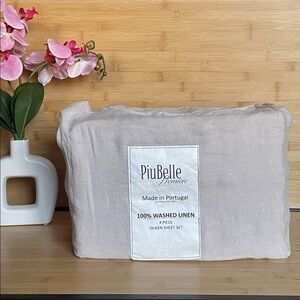 Piubelle 100% Linen Bedsheets